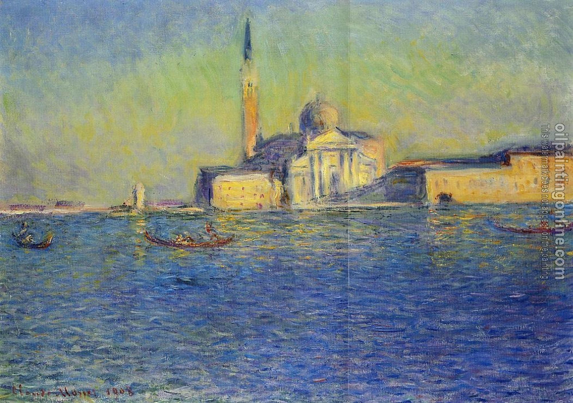 Monet, Claude Oscar - San Giorgio Maggiore